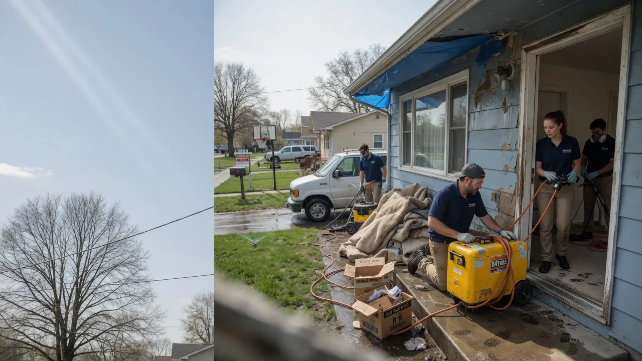 Basement Flood Cleanup in Markle, IN near me